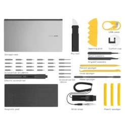 HOTO Precision Screwdriver Kit Pro elektrisk skrutrekkersett 48 deler