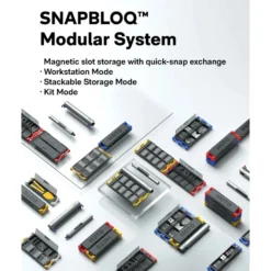 HOTO SNAPBLOQ D-A03 elektrisk miniborsett