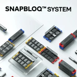 HOTO SNAPBLOQ R-A04 roterende multiverktøy 38 tilbehør