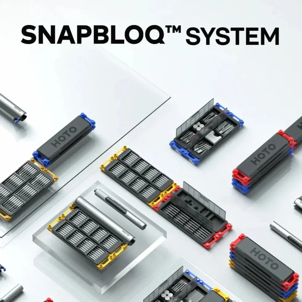 HOTO SNAPBLOQ R-A04 roterende multiverktøy 38 tilbehør