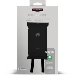 Housegard Brandfilt Design Edition 120x180 cm Svart