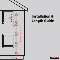 Housegard Forlengelsesdel til brannstige 90 cm 90 cm
