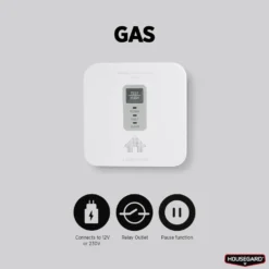 Housegard Gassvarsler for propan, naturgass og bygningsgass