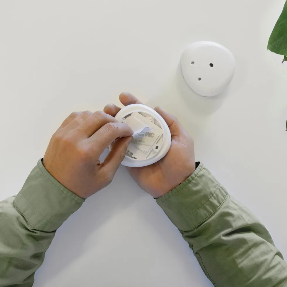 Housegard Pebble Link Trådløs røykvarsler 2-pk.