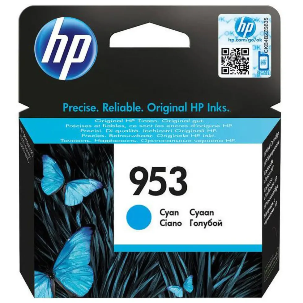 HP 953 Blekkpatron Cyan