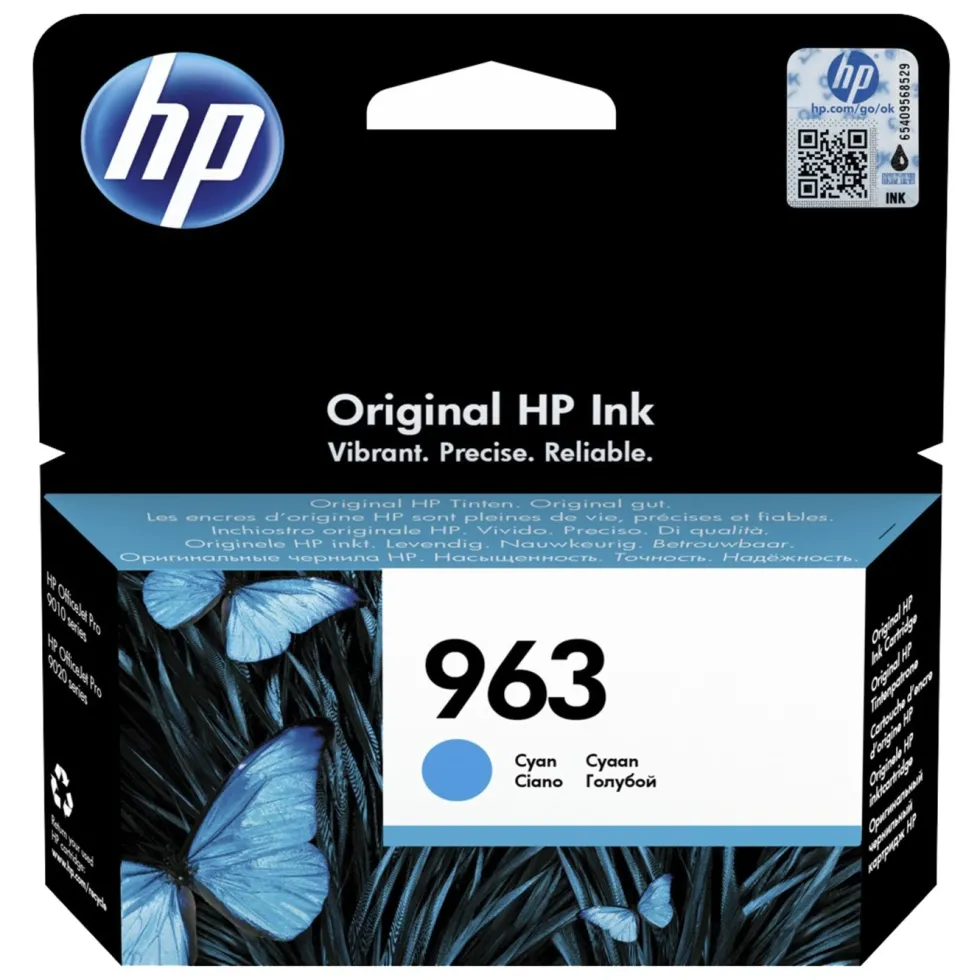 HP 963 Blekkpatron Cyan