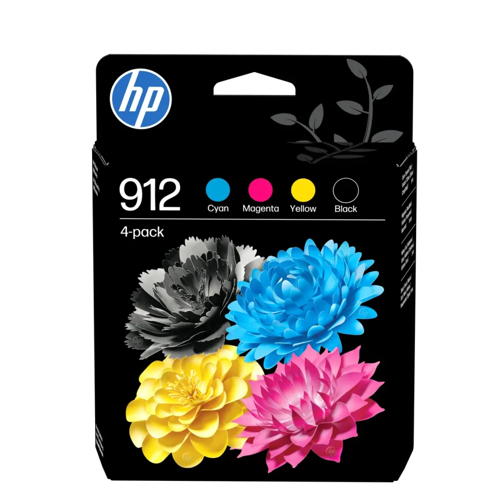 HP 912 Blekkpatroner 4-pk.