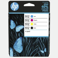 HP 912 Blekkpatroner 4-pk.
