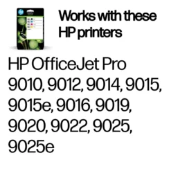 HP 963 Blekkpatroner 4-pk.
