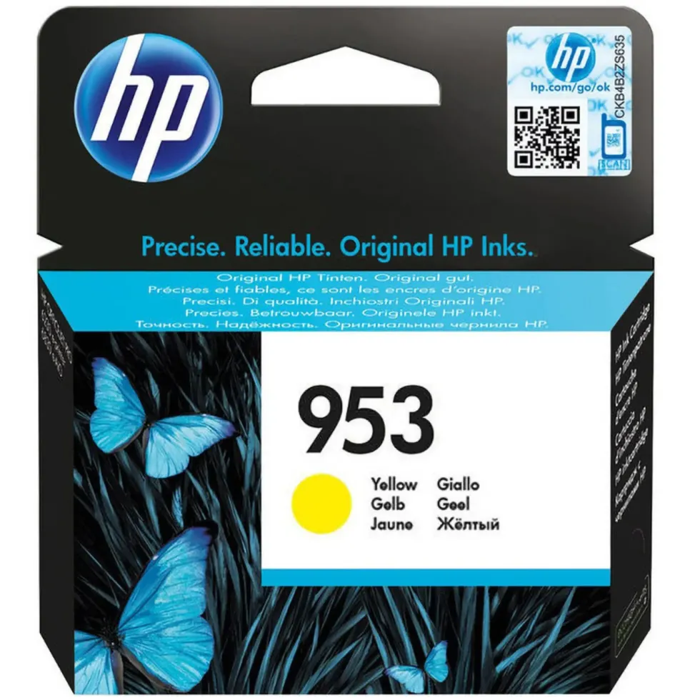 HP 953 Blekkpatron Gul