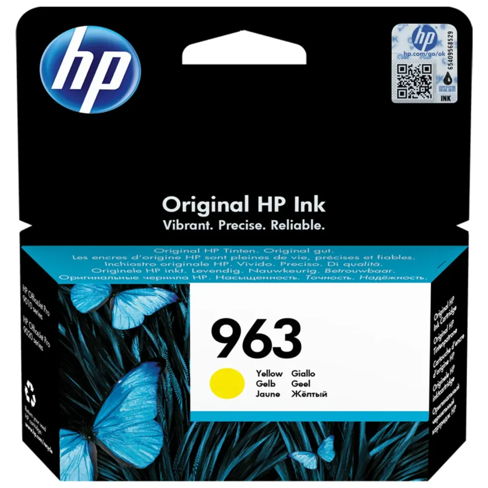 HP 963 Blekkpatron Gul