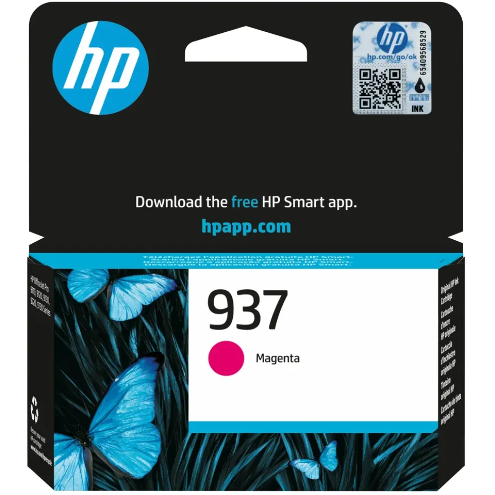 HP 937 Blekkpatron - Magenta