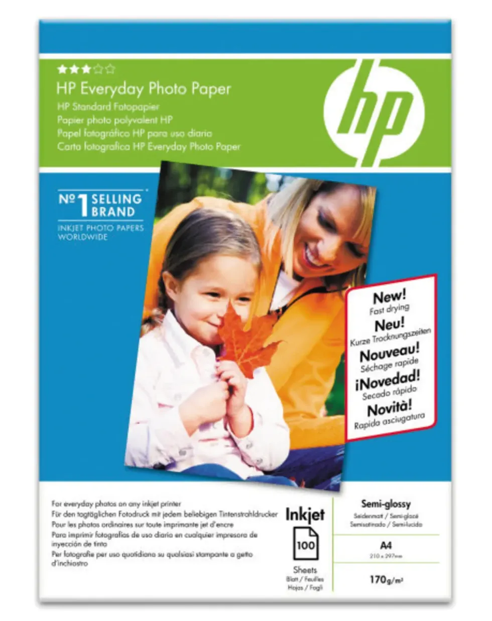 HP Everyday fotopapir A4 100-pk.
