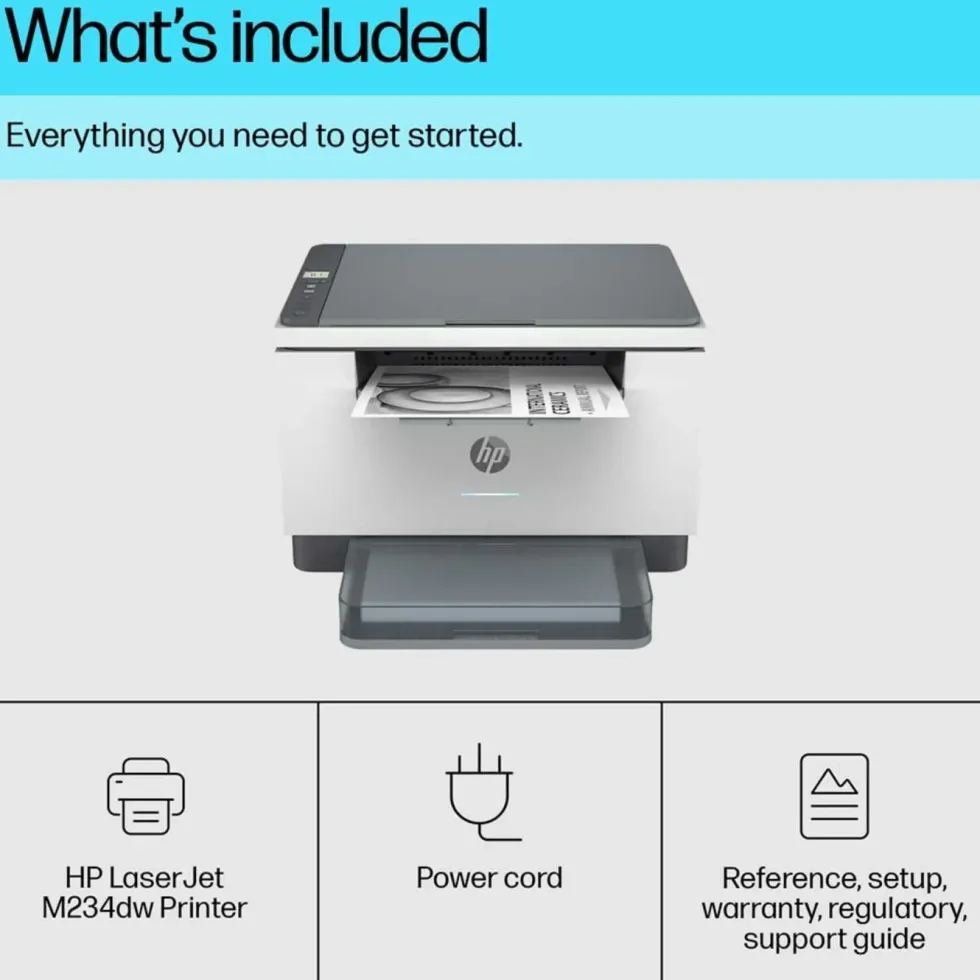 HP LaserJet MFP M234dw multifunksjonsskriver Trådløs