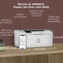 HP LaserJet M110w Laserskriver