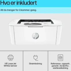 HP LaserJet M110w Laserskriver