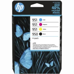 HP 950 og 951 Blekkpatroner 4-pk.