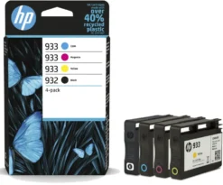 HP 932 og 933 Blekkpatroner 4-pk.