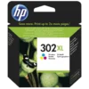 HP 302XL Blekkpatron, flere farger
