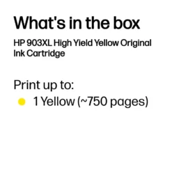 HP 903XL Blekkpatron - Gul