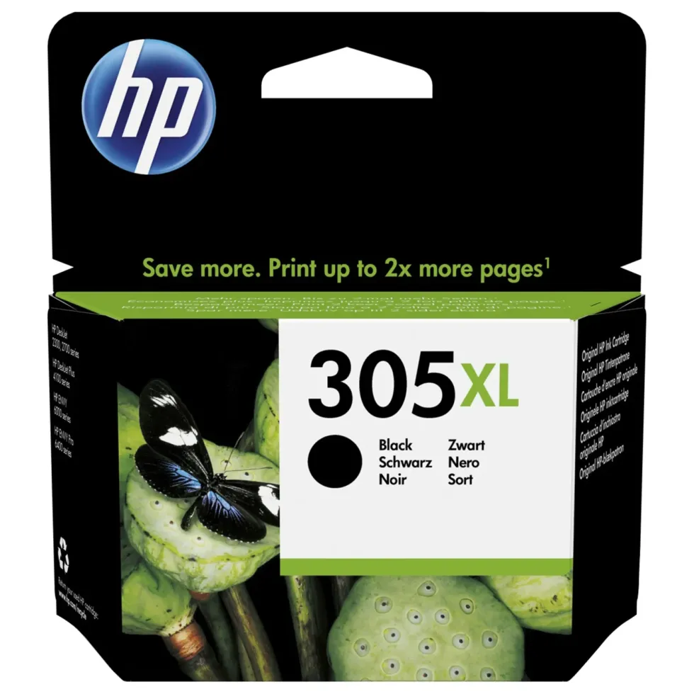 HP 305XL Blekkpatron - Svart