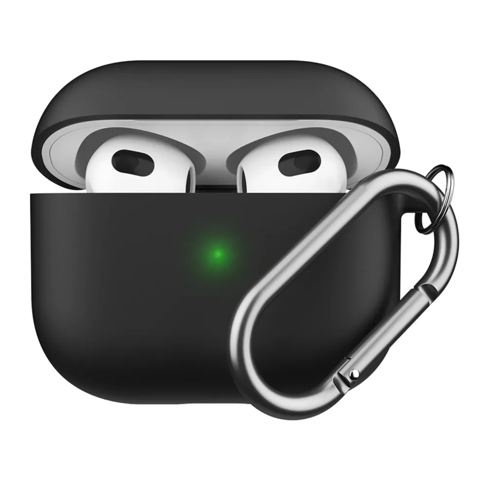 HybridShell Airpods Series 3-etui (2021) Svart