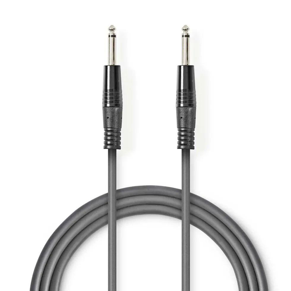 Høyttalerkabel 6,3 mm 5,0 m