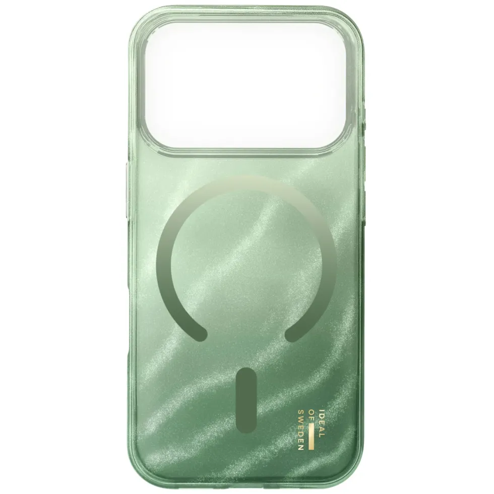 IDEAL OF SWEDEN Clear MagSafe Case – mobildeksel til iPhone 17 Pro Sage Green
