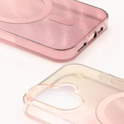 IDEAL OF SWEDEN Clear MagSafe Case – mobildeksel til iPhone 17 Rose Blush