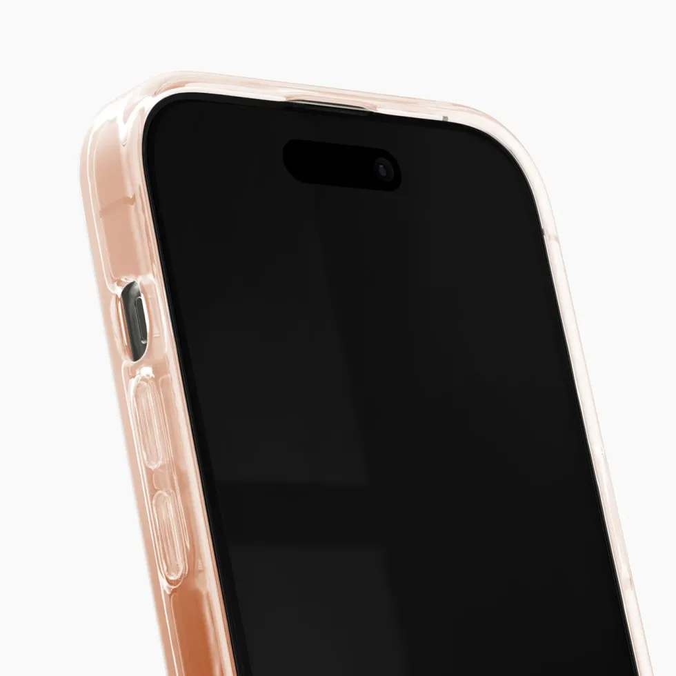 IDEAL OF SWEDEN Clear MagSafe Case – mobildeksel til iPhone 13, 14, 15, 16e og 17e Mocha Mousse