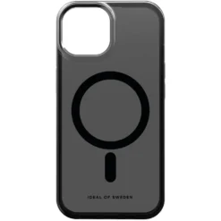 IDEAL OF SWEDEN Clear MagSafe Case – mobildeksel til iPhone 13, 14, 15, 16e og 17e Tinted Black