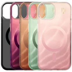 IDEAL OF SWEDEN Clear MagSafe Case – mobildeksel til iPhone 13, 14, 15, 16e og 17e Tinted Black
