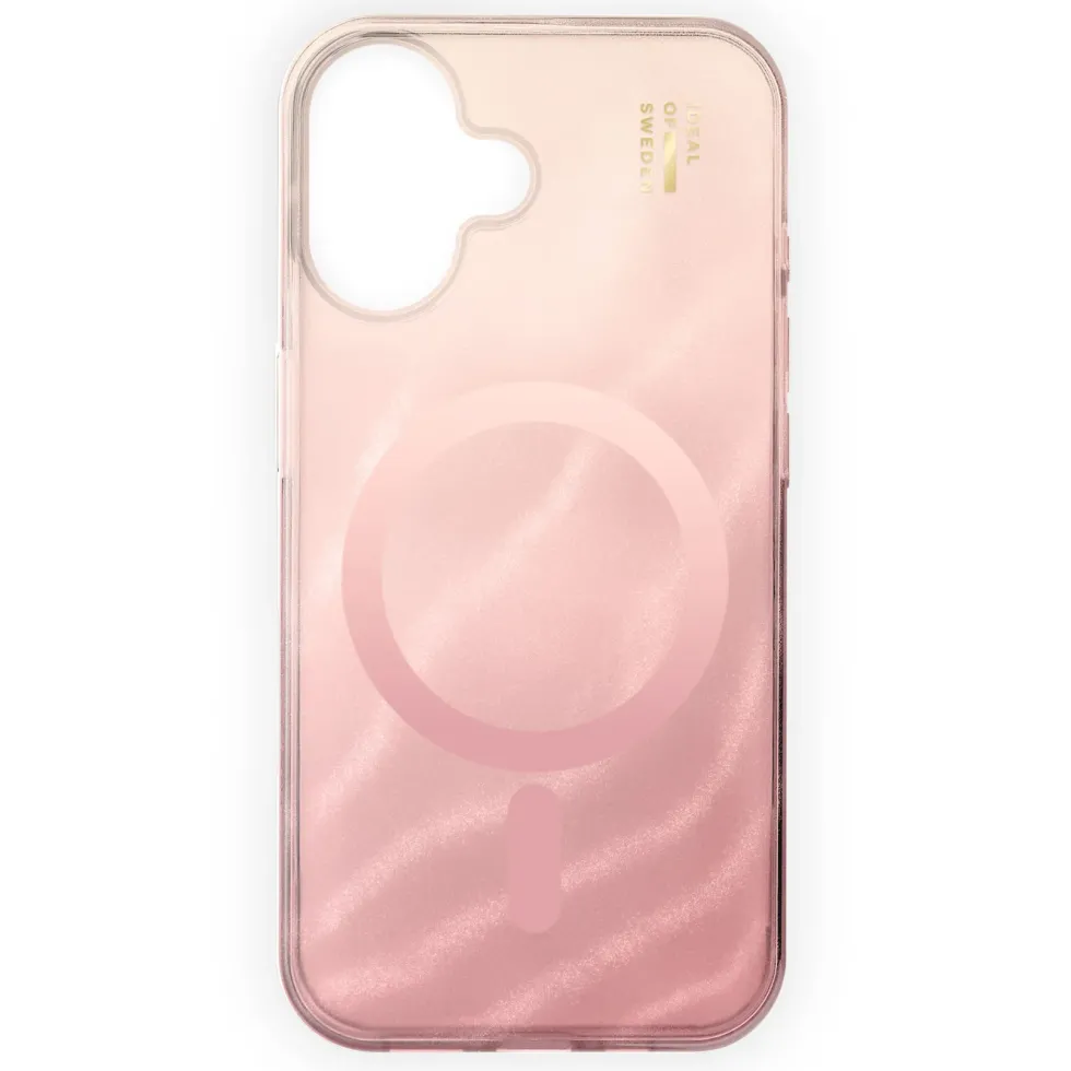 IDEAL OF SWEDEN Clear MagSafe Case – mobildeksel til iPhone 16 Rose Blush
