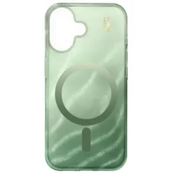 IDEAL OF SWEDEN Clear MagSafe Case – mobildeksel til iPhone 16 Sage Green