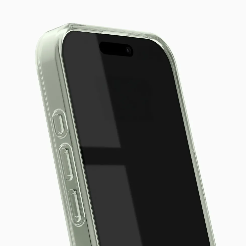 IDEAL OF SWEDEN Clear MagSafe Case – mobildeksel til iPhone 16 Sage Green