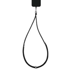 IDEAL OF SWEDEN Cord Phone Strap – justerbar mobilreim Svart