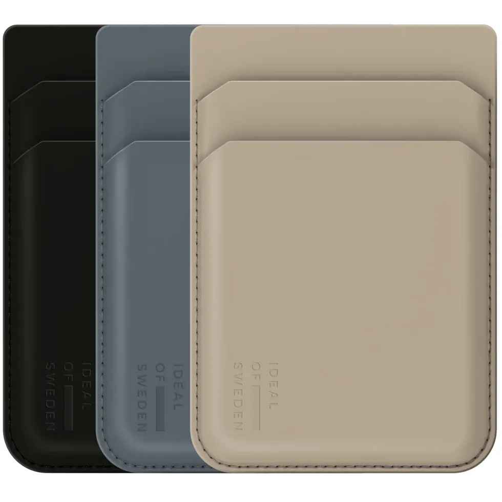 IDEAL OF SWEDEN Magnetic Card Holder – kortholder med MagSafe Black