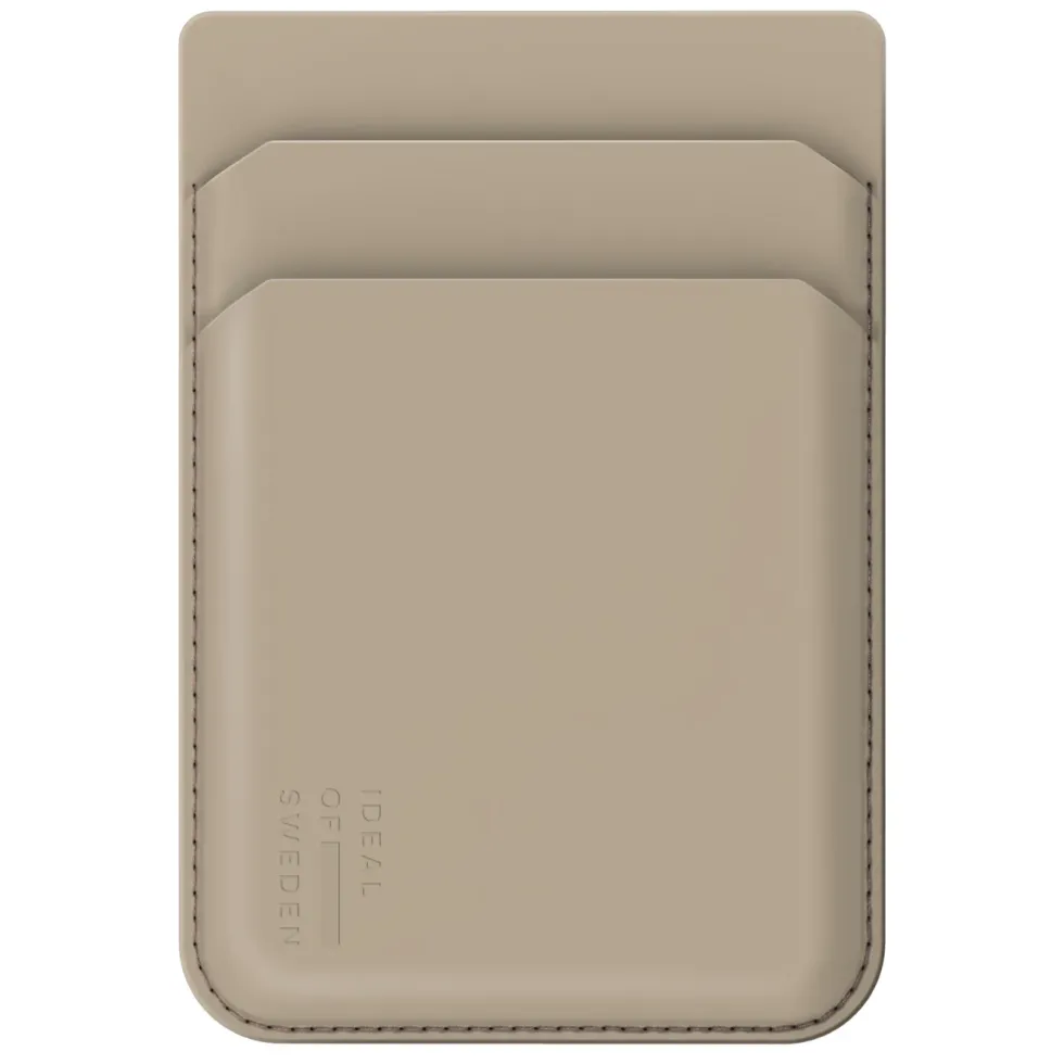 IDEAL OF SWEDEN Magnetic Card Holder – kortholder med MagSafe Beige
