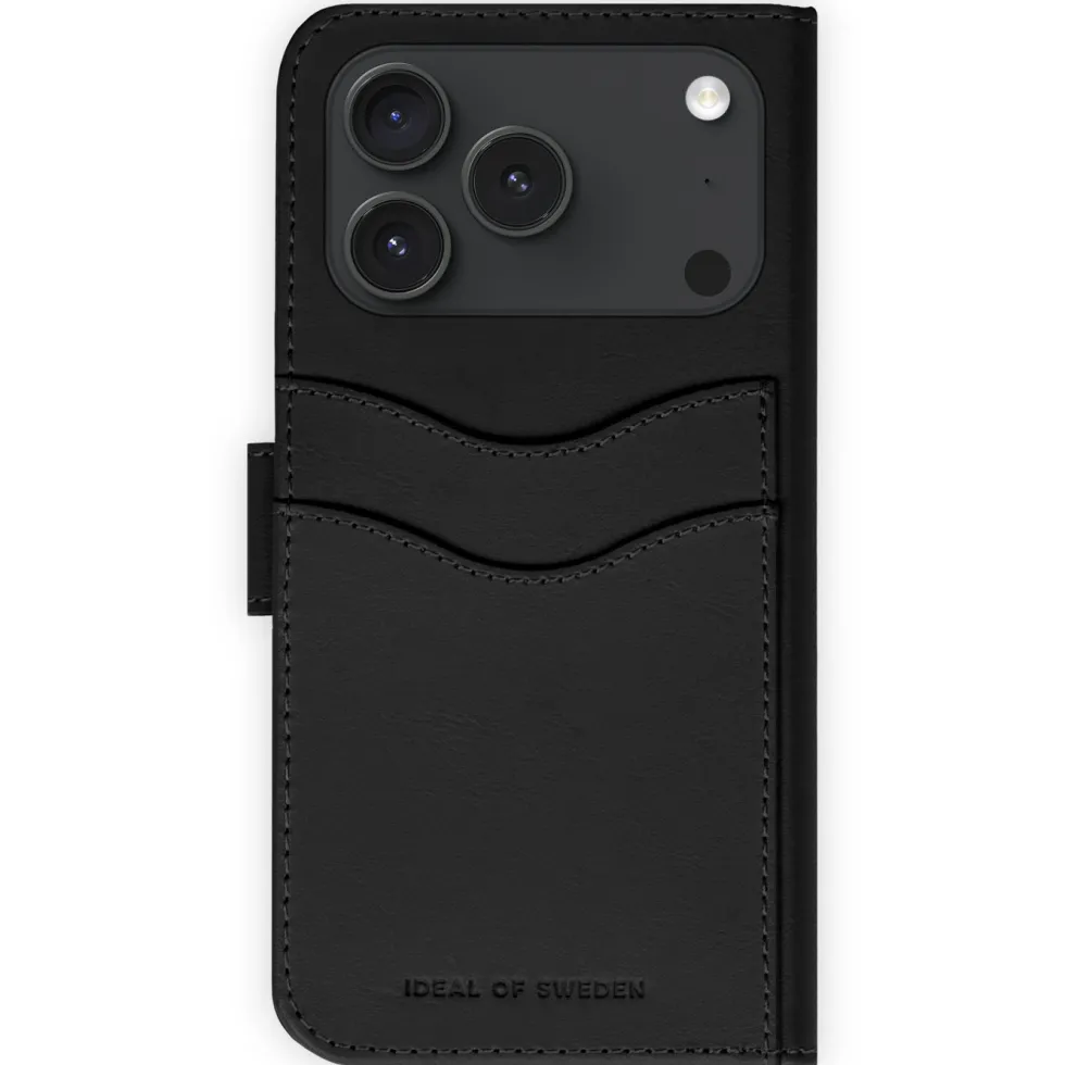 IDEAL OF SWEDEN Magnet Wallet+ - lommebokdeksel til iPhone 17 Pro Black
