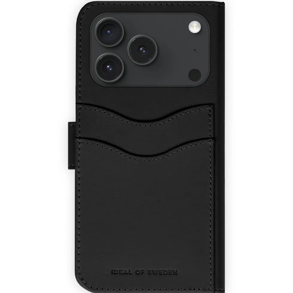 IDEAL OF SWEDEN Magnet Wallet+ - lommebokdeksel til iPhone 17 Pro Black