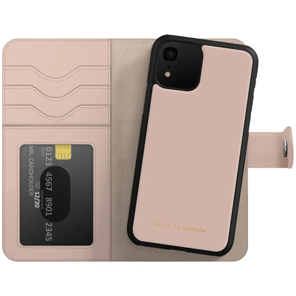 IDEAL OF SWEDEN Magnet Wallet+ - lommebokdeksel til iPhone 11/XR Pink