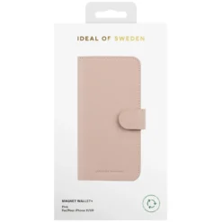 IDEAL OF SWEDEN Magnet Wallet+ - lommebokdeksel til iPhone 11/XR Pink