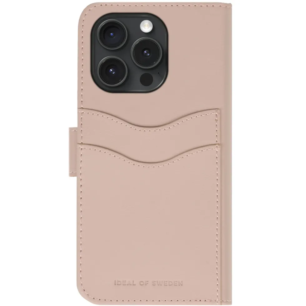 IDEAL OF SWEDEN Magnet Wallet+ for iPhone 15 Pro Max Rosa