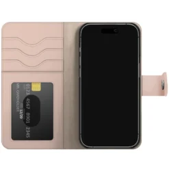 IDEAL OF SWEDEN Magnet Wallet+ for iPhone 15 Pro Max Rosa