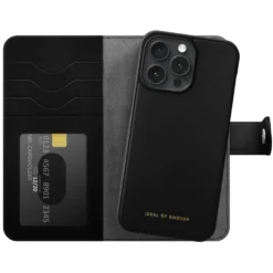 IDEAL OF SWEDEN Magnet Wallet+ for iPhone 15 Pro Max Svart