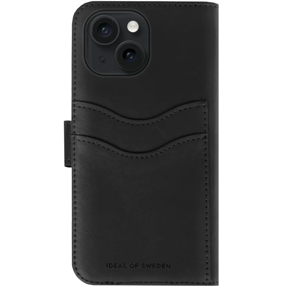 IDEAL OF SWEDEN Magnet Wallet+ for iPhone 15 Svart