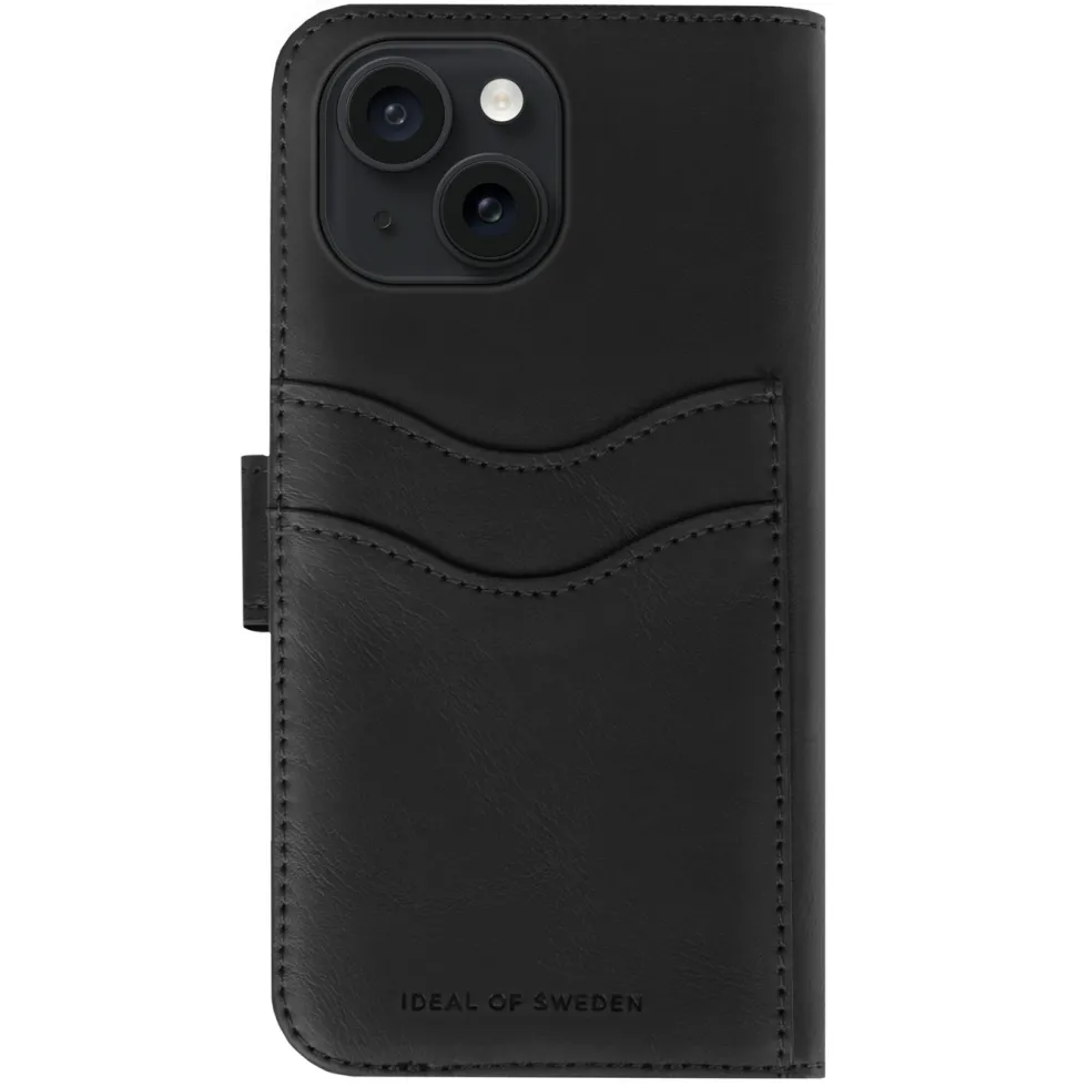IDEAL OF SWEDEN Magnet Wallet+ for iPhone 15 Svart