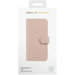 IDEAL OF SWEDEN Magnet Wallet+ for iPhone 15 Pro Rosa