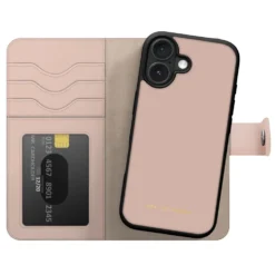 IDEAL OF SWEDEN Magnet Wallet+ - lommebokdeksel til iPhone 16 Pink