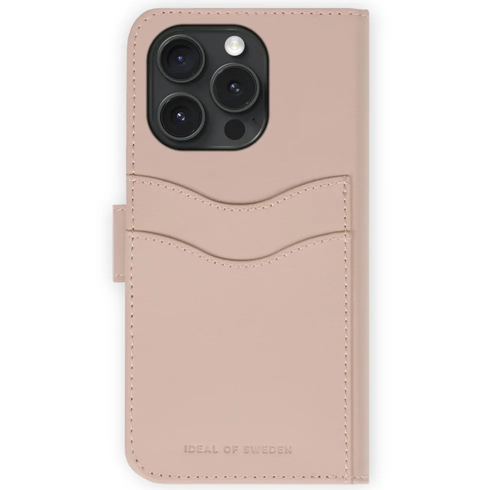 IDEAL OF SWEDEN Magnet Wallet+ - lommebokdeksel til iPhone 16 Pro Pink